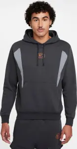 Худи Nike AIR PULLOVER HOODIE темно-серо-оранжевое HM0175-061
