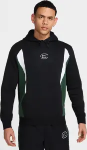 Худі Nike AIR PULLOVER HOODIE чорно-біло-зелене HM0175-011