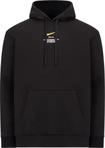 Худи Nike SPORTSWEAR SWOOSH черно-оранжевое IB6480-010