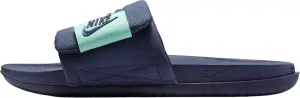 Шльопанці Nike OFFCOURT ADJUST SLIDE темно-синьо-бірюзові DQ9624-401