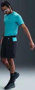 Шорты Nike TECH черно-бирюзовые IB8957-010