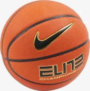 Баскетбольний м'яч Nike ELITE CHAMPIONSHIP 8P 2.0 DEFLATED оранжево-золотий Розмір 7 N.100.9913.891.07