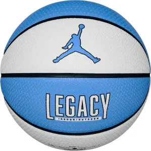 Баскетбольний м'яч Nike JORDAN LEGACY 2.0 8P DEFLATED блакитно-білий Розмір 7 J.100.8253.165.07