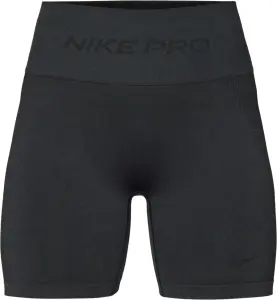 Велосипедки жіночі Nike PRO SEAMLESS DRI-FIT HIGH-WAISTED 12.5CM чорні IF1210-010
