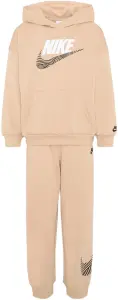 Спортивний костюм дитячий Nike SPORTSWEAR IN THE ZONE OVERSIZED FRENCH TERRY бежевий 86N738-X0L