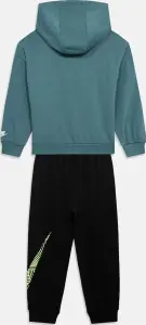 Спортивний костюм дитячий Nike SPORTSWEAR IN THE ZONE OVERSIZED FRENCH TERRY темно-зелено-чорний 86N738-023