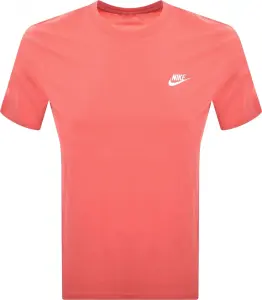 Футболка Nike SPORTSWEAR CLUB TEE коралова AR4997-814