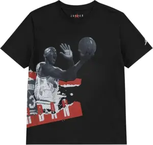 Футболка підліткова Nike JORDAN HISTORY LESSON чорна 95F627-023