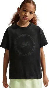 Футболка подростковая Nike SPORTSWEAR черная II0624-010