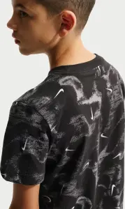 Футболка підліткова Nike SPORTSWEAR чорно-темно-сіро-біла II0458-010