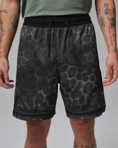 Шорти баскетбольні Nike JORDAN SPORT DRI-FIT PRINTED DIAMOND чорно-темно-сірі IF0861-010