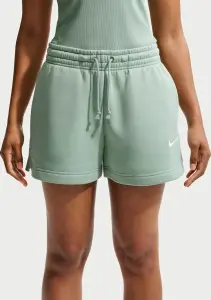 Шорти жіночі Nike SPORTSWEAR PHOENIX FLEECE MID-RISE 10CM світло-зелені IH2108-007