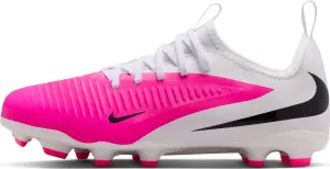 Бутси дитячі Nike JR PHANTOM 6 LOW ACADEMY FG/MG біло-рожеві IH1795-901