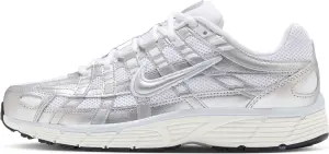 Кроссовки женские Nike P-6000 бело-серебряные BV1021-106