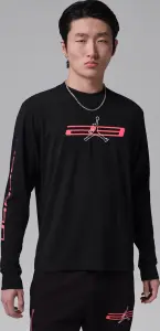 Світшот Nike JORDAN SPORT DRI-FIT GRAPHIC чорно-червоний IF0855-010