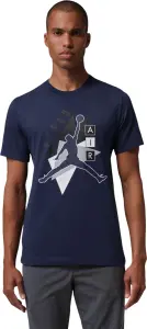 Футболка Nike AIR JORDAN GRAPHIC TEE темно-синяя FD7031-410