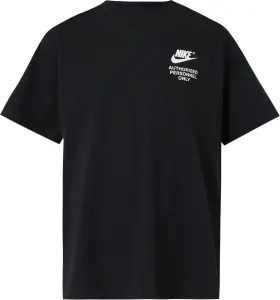 Футболка Nike SPORTSWEAR AUTHORIZED PERSONNEL черная DM6427-010