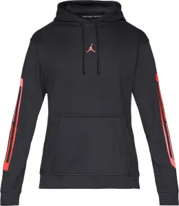 Худи Nike JORDAN SPORT CROSSOVER DRI-FIT FLEECE GRAPHIC черно-красное IF0851-010