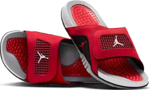 Шльопанці Nike JORDAN HYDRO 4 RETRO червоно-сірі 532225-600