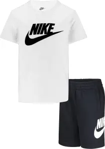 Комплект літній дитячий Nike SPORTSWEAR CLUB біло-чорний 86L596-F66