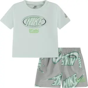 Комплект летний детский Nike SPORTSWEAR CLUB мятно-серый 86N878-F28