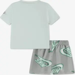 Комплект летний детский Nike SPORTSWEAR CLUB мятно-серый 86N878-F28