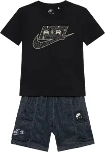Комплект літній дитячий Nike DRI-FIT AIR чорно-сірий 86P001-693