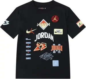 Футболка підліткова Nike JORDAN DYNASTY PATCH чорна 95F385-023