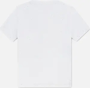 Футболка підліткова Nike JORDAN BRAND біло-блакитна 95F599-001