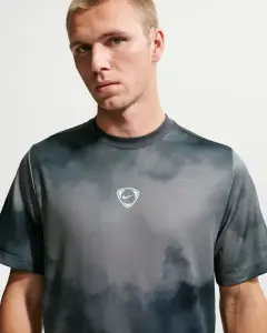 Футболка Nike ACADEMY+ DRI-FIT сіро-чорна IF2549-010