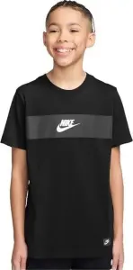 Футболка подростковая Nike SPORTSWEAR черно-серая IF5957-011