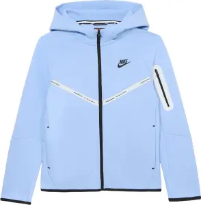 Толстовка підліткова Nike SPORTSWEAR TECH FLEECE FULL-ZIP REFLECTIVE ACCENTS блакитна IM9154-468