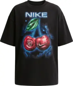 Футболка женская Nike SPORTSWEAR OVERSIZED черная IR7836-010