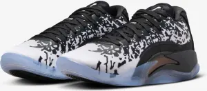 Кросівки баскетбольні підліткові Nike AIR JORDAN ZION 3 (GS) чорно-біло-жовтогарячі DV3869-018