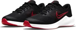 Кроссовки беговые подростковые Nike DOWNSHIFTER 11 (GS) черно-красные CZ3949-005