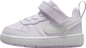 Кросівки дитячі Nike COURT BOROUGH LOW RECRAFT (TD) бузково-білі DV5458-500