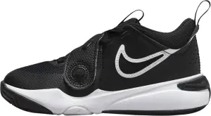 Кроссовки детские Nike TEAM HUSTLE D 11 (PS) черно-белые DV8994-002