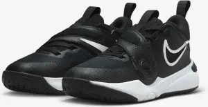 Кроссовки детские Nike TEAM HUSTLE D 11 (PS) черно-белые DV8994-002