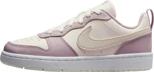Кроссовки подростковые Nike COURT BOROUGH LOW RECRAFT (GS) бежево-светло-розовые DV5456-129