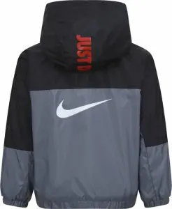 Куртка дитяча Nike FLEECE LINED WOVEN сіро-чорно-червона 86K992-M19