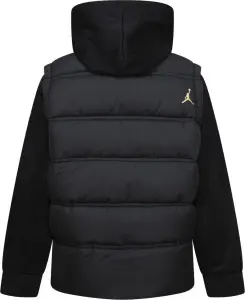 Куртка подростковая Nike JORDAN 2 FER черно-золотая 95D191-K5X