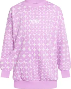 Світшот підлітковий Nike SPORTSWEAR CLUB FLEECE OVERSIZED бузково-світло-рожевий HF8209-532