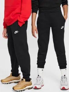 Спортивные штаны подростковые Nike CLUB FLEECE FRENCH TERRY черные FD3019-010