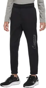 Спортивні штани підліткові Nike THERMA-FIT GRAPHIC TAPERED чорні DR8464-010