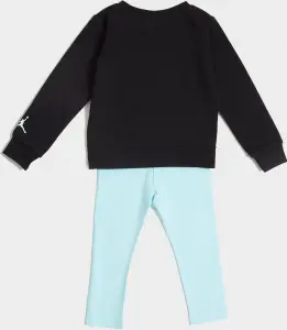 Спортивний костюм дитячий Nike JORDAN BROOKLYN FLEECE блакитно-чорний 25C791-F08