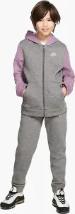 Спортивний костюм підлітковий Nike SPORTSWEAR сіро-світло-рожевий BV3634-093