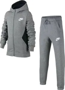 Спортивний костюм підлітковий Nike SPORTSWEAR сіро-чорний CJ4342-091