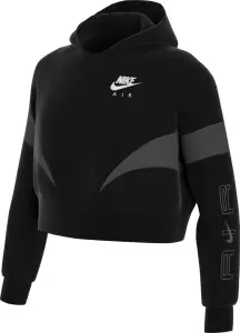 Худи подростковое Nike AIR FRENCH TERRY черно-серое DR8508-010