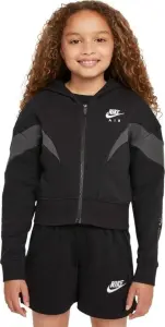Худи подростковое Nike AIR FRENCH TERRY черно-серое DR8508-010