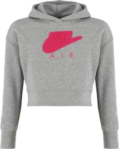 Худи подростковое Nike SPORTSWEAR CLUB FLEECE серо-розовое DA1173-091